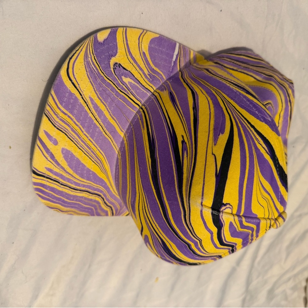 The Classic Vibrant Purple and Yellow Cap